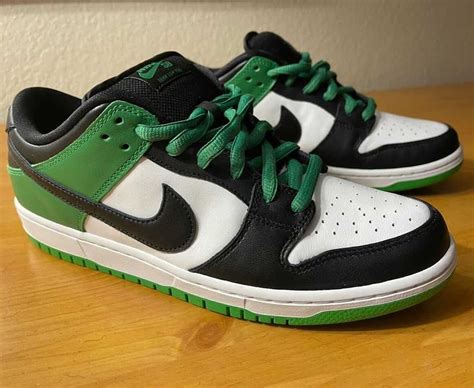 Nike low dunks green men